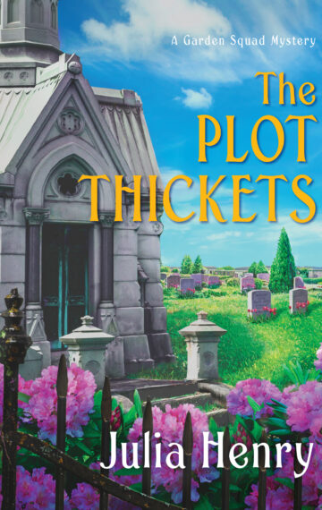 cover for The Plot Thickets. Jayne family crypt in the Goosebush Cemetery